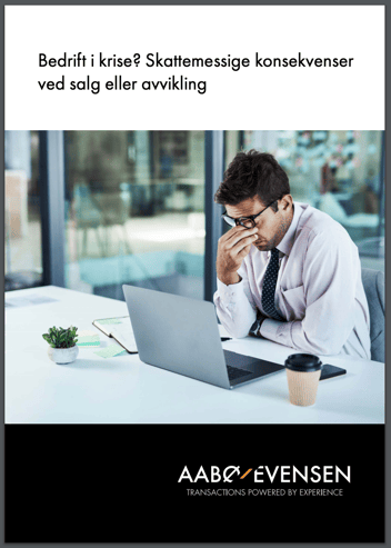 Bedrift i krise? Skattemessige konsekvenser ved salg eller avvikling